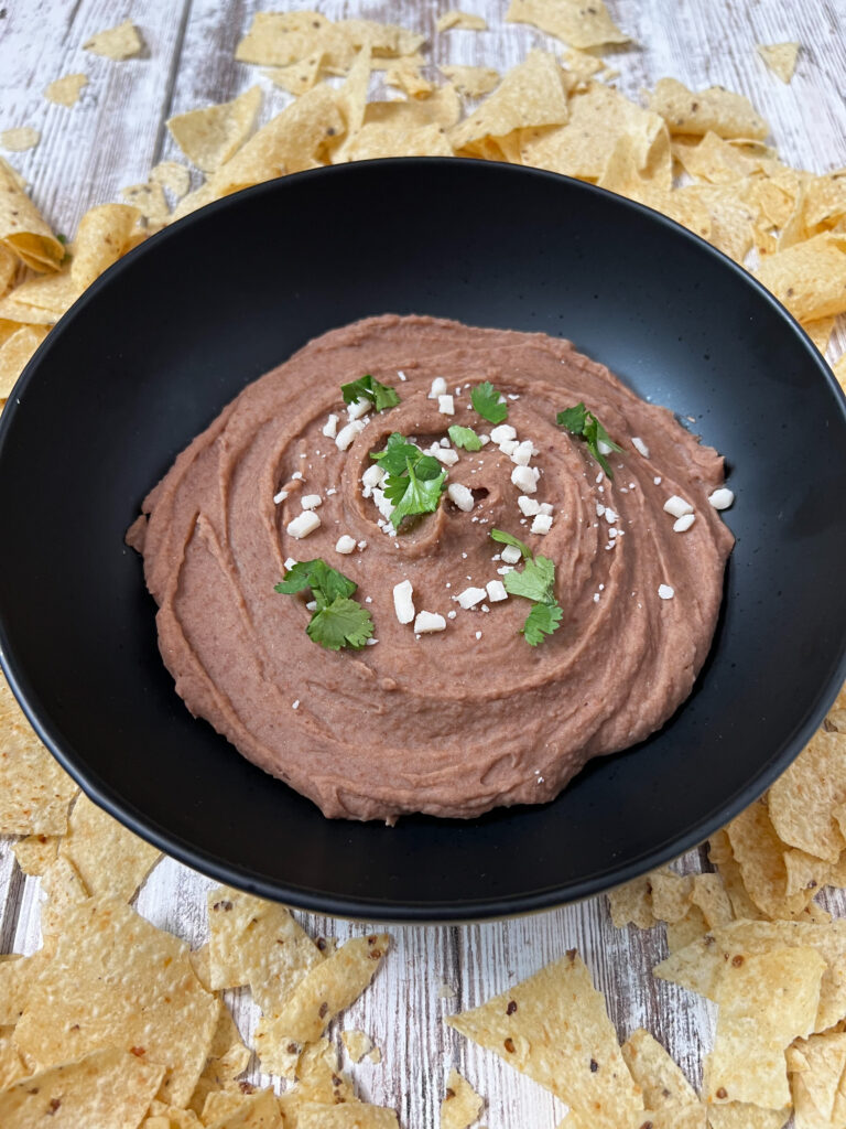 Easy Instant Pot Vegan "Refried" Beans (Oil-Free)